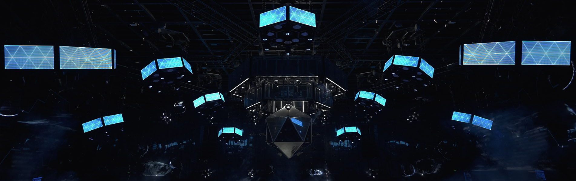 Automatización de escenarios del club de baile Guangzhou SPACE