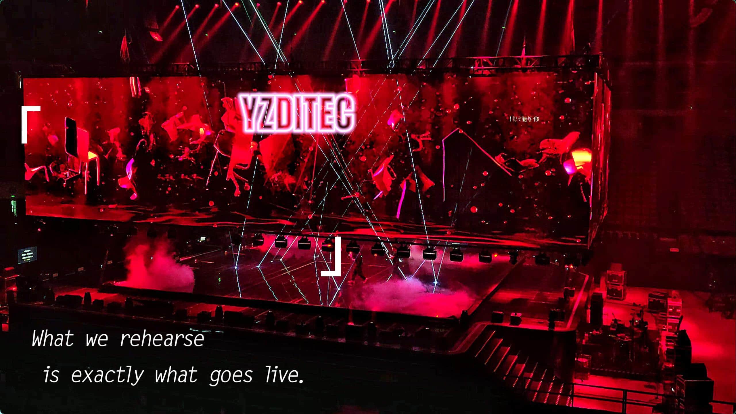 Singer Yu Jiayun’s Live Concert | YZDITEC 41-Point Synchronized Rigging Rental Case