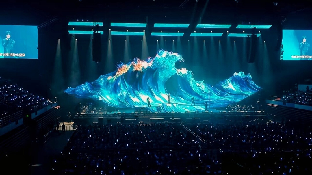 Concierto de Xu Liang en Shenzhen · Alquiler de sistemas de automatización de escenarios YZDITEC