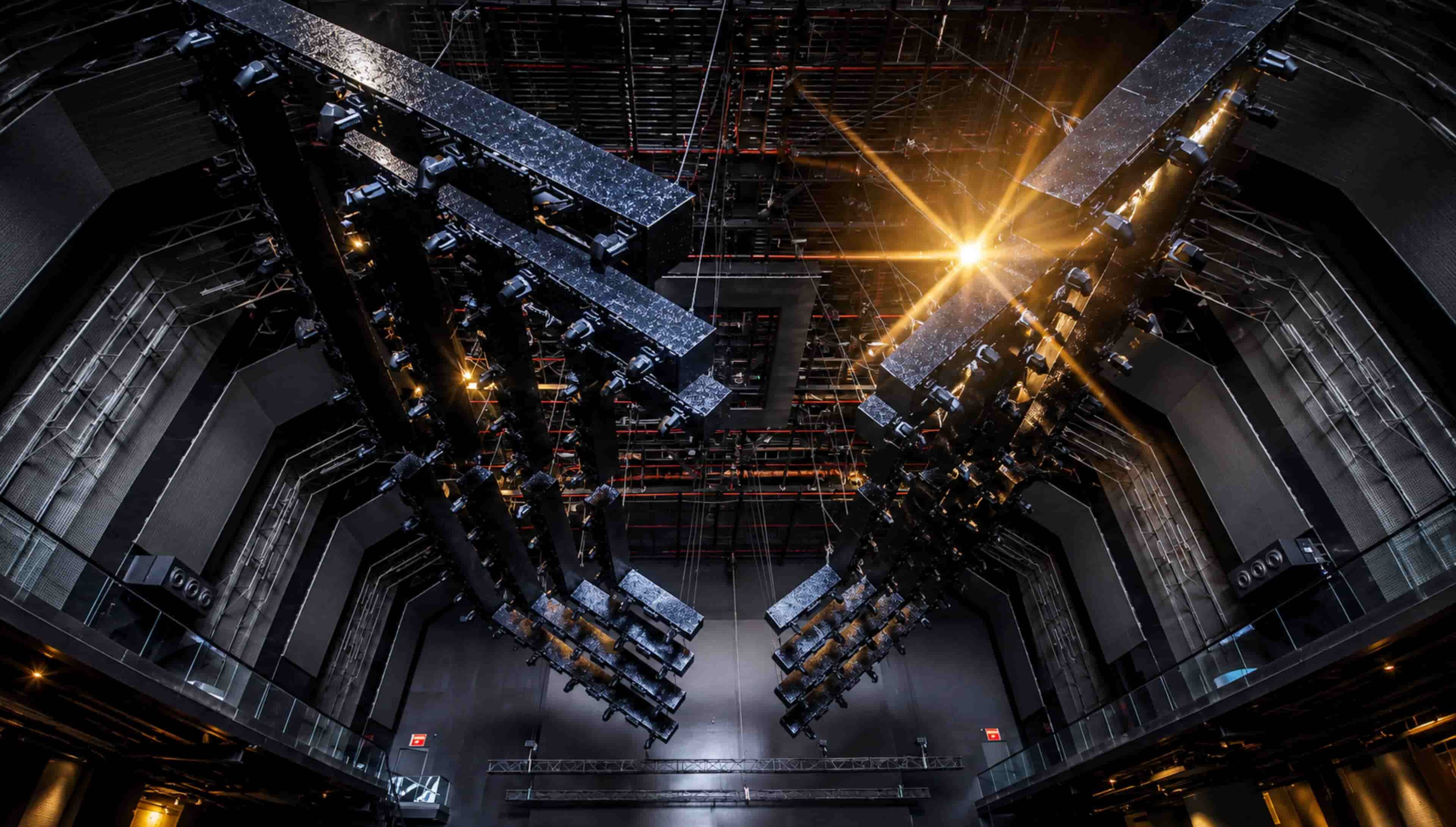 Plataforma cinética aérea | Gurugram, India—A - Centro de convenciones DOT por GNH