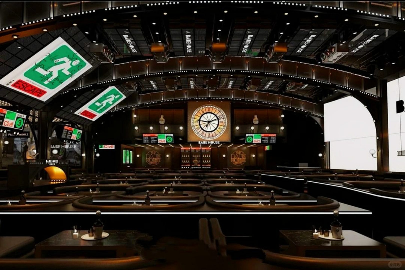 Automated lighting trusses Automated lighting trusses